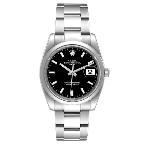 Rolex Oyster Perpetual Date 34mm Superalloy 904L Steel  115200 - Picture 1 of 7