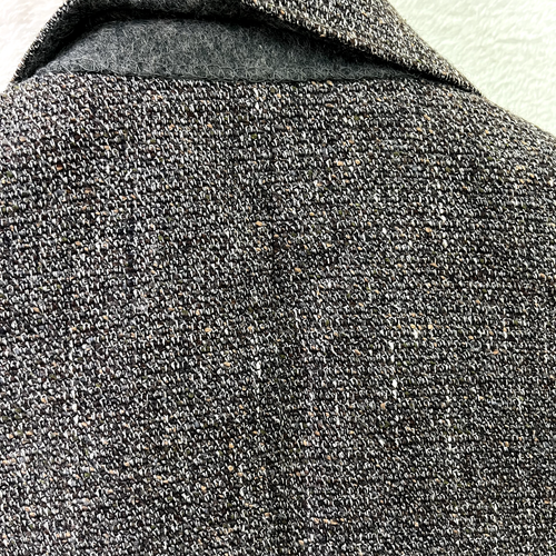 Givenchy Monsieur Mens Sport Coat 40R Gray Double Breasted Texture Designer - Picture 7 of 8