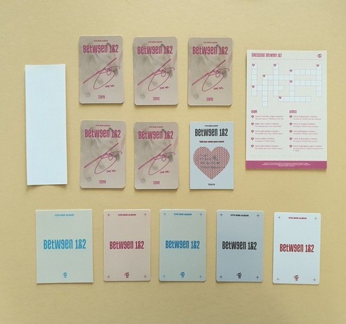 TWICE - 11th Mini Album BETWEEN 1&2 12 Official Photocard POB All in stock - 第 155/174 張圖片