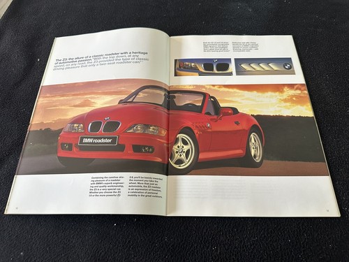 1998 BMW Z3 Roadster Detailed US Brochure Z 3 1.9 2.8 Sales Catalog w/Addendum - Picture 5 of 8
