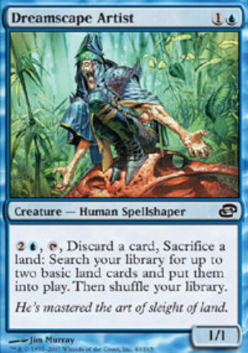 Dreamscape Artist - Foil Magic mtg Heavy Play, English Planar Chaos x1 - Picture 1 of 1