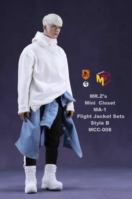 MCCToys x Mr.Z 1//6 MR.Z’s Mini Closet Flight Jacket Clothes Sets F 12/'/' Figure