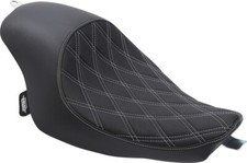 Double Diamond Black w/ Silver 3/4 Solo Seat Harley Seventy-Two XLV 2012-2016
