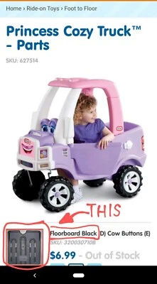little tikes truck parts