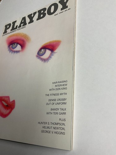 Playboy May 1988 Denise Crosby, Don King, Hunter S. Thompson, High Grade - Picture 7 of 11