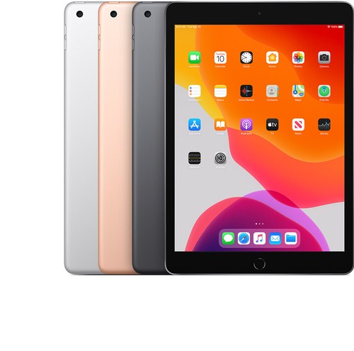 Celular Apple iPad 7 10.2" 32GB 128GB gris espacial dorado plateado WiFi o - bueno - Imagen 1 de 19