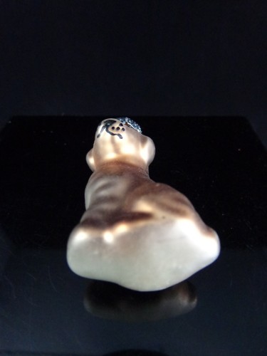 Pottery Barn Blown Glass Sitting Dog Ornament - Picture 5 of 6