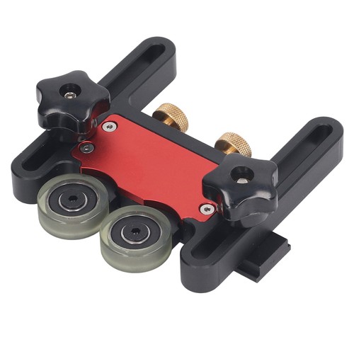 Table Saw Stock Roller Double Wheel Sliding Feeding Guide Roller Feather Board✈ - Picture 12 of 24