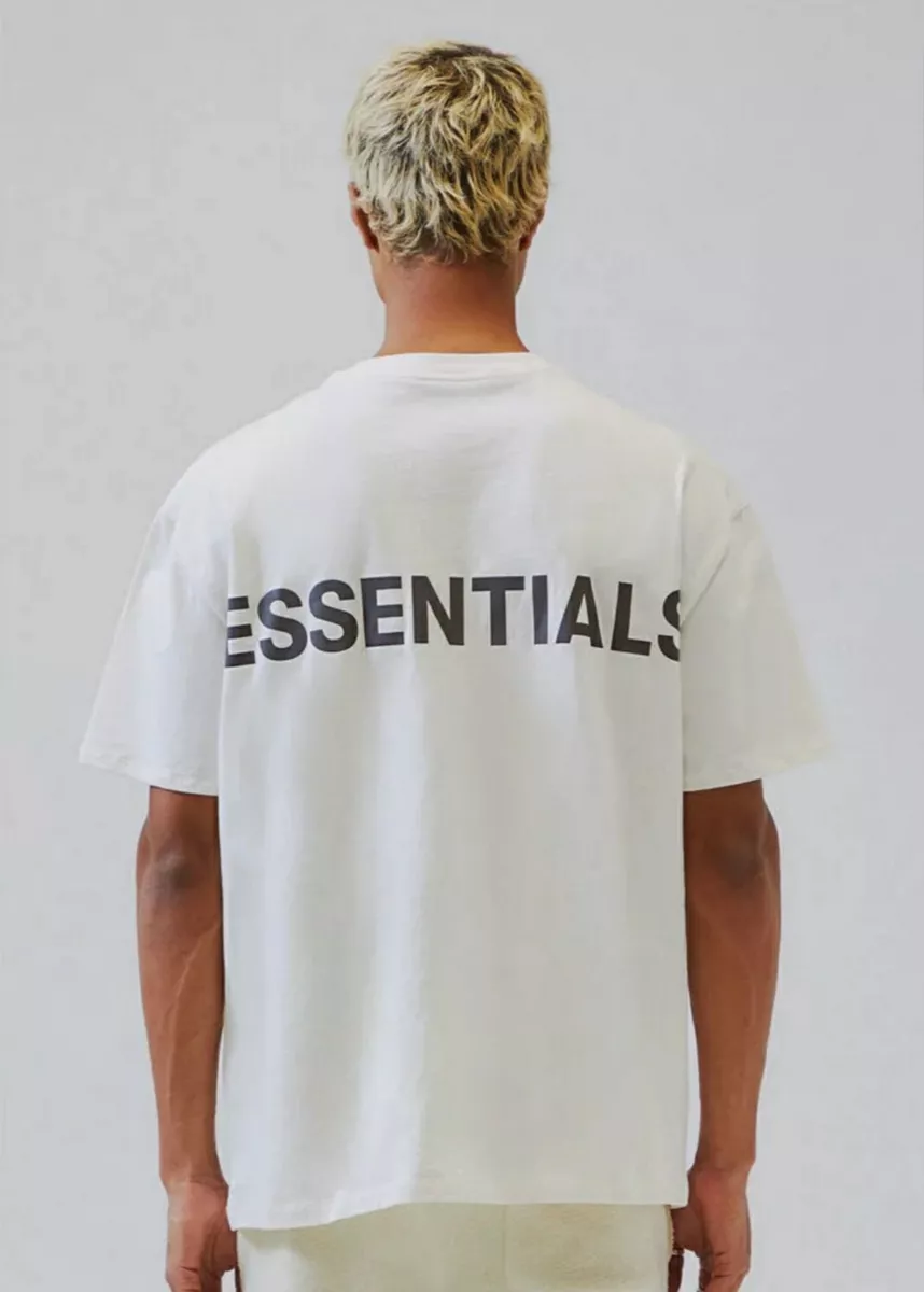 S FOG ESSENTIAL Boxy T-Shirt white 〔1〕