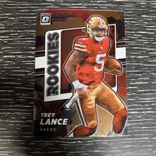 2021 Panini Donruss Optic Trey Lance Gridiron Kings Rookie #RGK-3 RC 49ers 4AF