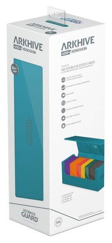 Ultimate Guard Arkhive 400+ XenoSkin Monocolor Petrolblau - Bild 16 von 17