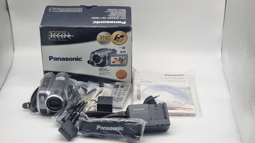 PANASONIC NV-GS300 mini DV /SD DIGITAL VIDEO CAMCORDER W/ACCESSORIES - Picture 2 of 8