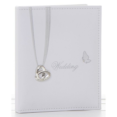 Wedding Photo Album 24 x 7"x5" Picture Holder Wedding Rings - Picture 2 of 2