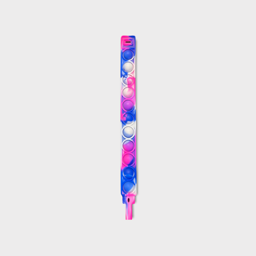 Children Fidget Toys. Push Bubble Dimple Bracelets (PACK of 8) - Picture 4 of 11