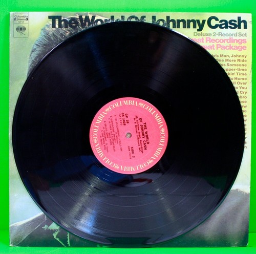 The World of Johnny Cash Double LP 1970 [Columbia GP 29] - Picture 5 of 8