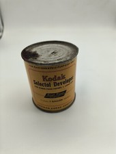 NOS VTG KODAK SELECTOL DEVELOPER POWDER 7OZ FOR WARM TONE PAPERS MAKES 1 GALLON