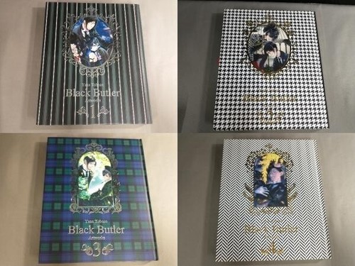 Black Butler Yana Toboso Artworks Art Book 1 2 3 4 set Kuroshitsuji - Picture 3 of 13