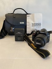 Nikon D D3200 24.2MP Digital SLR Camera - Black (Kit w/ AF-S DX ED VR G 18-55mm