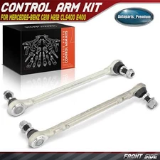 2Pcs Front LH & RH Stabilizer Bar Link for Mercedes-Benz C218 W212 CLS400 E350