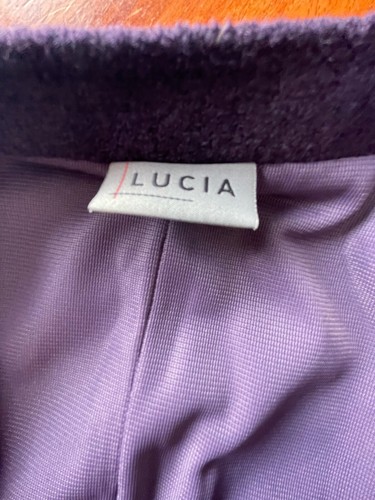 Lucia Designer Skirt, Size 10-12, Dark Purple Wool, As New Condition, Lined, ❤️ - Picture 5 of 11