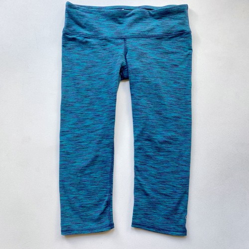Leggings ALO Yoga Aerógrafo Crops Tinte Espacial Verde Azulado Azul Capris Talla S Pequeñas - Imagen 3 de 9