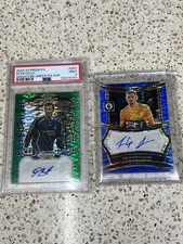PANINI PRIZM PREMIER LEAGUE PETR CECH GREEN PULSAR PRIZM AUTO CHELSEA Jorgennsen