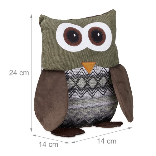 Türstopper eule 1 kg Türpuffer Eule Bodenstopper Eule Türsack Eule 24 cm - Bild 3 von 6