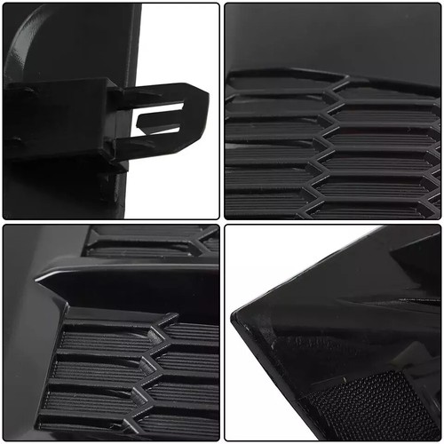 For 2023-2025 Nissan Altima Front Bumper Fog Light Cover Black Bezel Left +Right - Picture 10 of 11