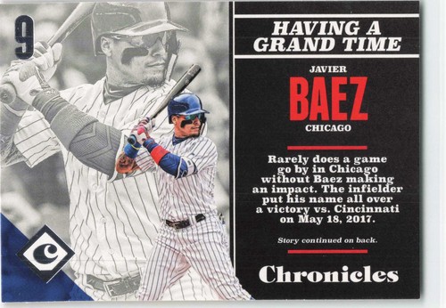 Javier Baez - Choose your Base, Inserts, etc. - Chicago Cubs - Detroit Tigers - Picture 8 of 355