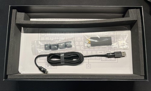 Keychron Q1 Klawiatura mechaniczna Us Layout Czerwony przełącznik Konfigurowalne typowanie gier - Zdjęcie 5 z 7
