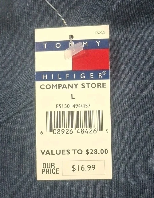 3 camisetas de colección nuevas con etiquetas Deadstock 1999 Tommy Hilfiger niñas grandes mangas recortadas  Foto 4 de 4