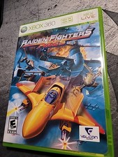 Raiden Fighters Aces (Microsoft Xbox 360, 2009) Clean Tested Working Complete