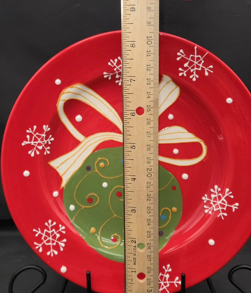 Juego de 4 platos pequeños adorno de arco pintado a mano Pier 1 Foto 3 de 4