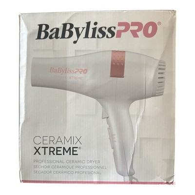 Babyliss Pro Ceramix Xtreme White Blow Dryer | eBay