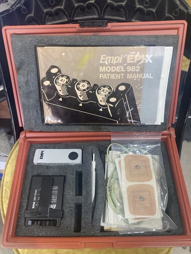 Empi Epix 982H TENS_Pain Relief_Nerve Stimulator_w/ Case & Other Accessories - Picture 2 of 5