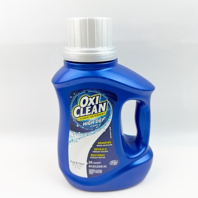 #ad #ad Oxi Clean High Def Fresh Liquid Laundry Detergent Free amp; Clear 40 oz $37.99