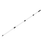  1 Set Mop Handle Rod: Lightweight Plastic Mop Bar - Threaded Replacement Pole -