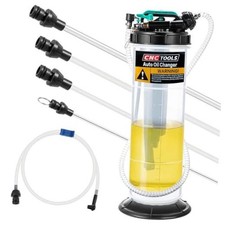 Estune 7.5L/2 Gallon Fluid Extractor Pump with 5 Pcs Brake Bleeding Hose 
