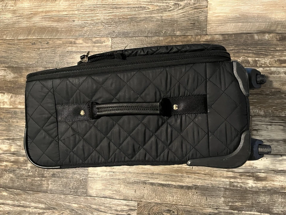 Maleta de Mano KATE SPADE Spinner Equipaje Negro 17.5x14x8 Usada Foto 4 de 4