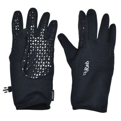 Rab HardFace Men s Black Fleece Gloves Size M