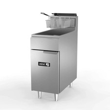 Asber AEF-4050-S Fryer - LP (Liquid Propane) -  floor model 50 lb. capacity