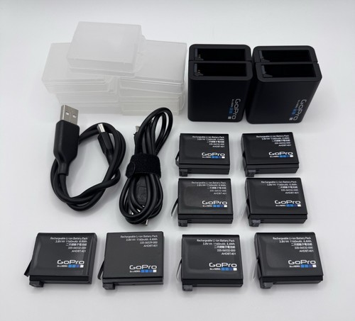 GoPro Hero 4 Silver - C313112 - 8 x Batteries / Many Accessories - See Pictures - Picture 2 of 19