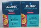 Liquid IV Electrolyte Drink Mix, Passion Fruit - 2 BOXES 15 EACH