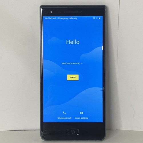 Smartphone BlackBerry Motion BBD100-2 32 Go noir débloqué Android LIRE