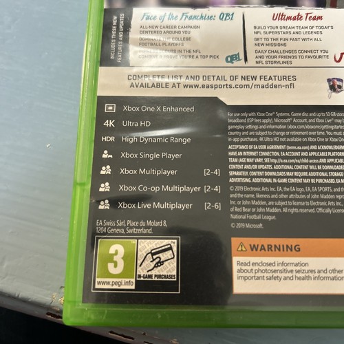 Madden NFL 20 - Microsoft Xbox One ohne Handbuch. Nicht getestet. - Bild 9 von 17