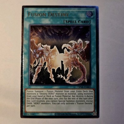 Fusion Destiny Ultimate Rare OP18-EN003 OTS Tournament Pack 18 Unlimited