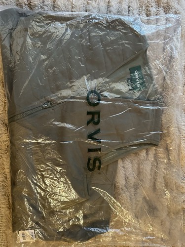 Orvis Clays Mesh Shooting Vest Men's Large Olive Pockets Hunting Lightweight - Picture 2 of 3