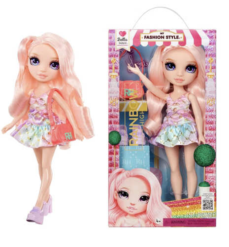 Rainbow High My Fashion Style Bella, Pink 11" Fashion Doll Toy New With Box - Picture 5 of 5