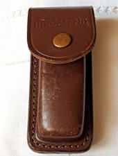 Astuccio portacoltelli in pelle MASERIN made in Italy