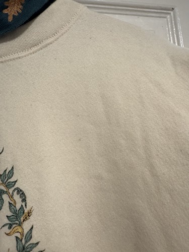 Vintage Woolrich Türkei Füllhorn bestickt Sweatshirt XX Large Made in USA - Bild 10 von 11